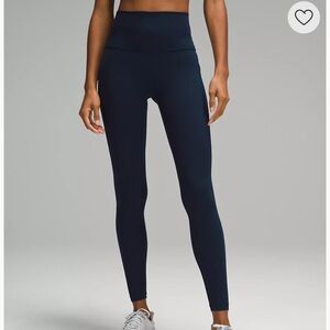 Lululemon Wunder Under Train High-Rise Tight with Pockets 28" navy